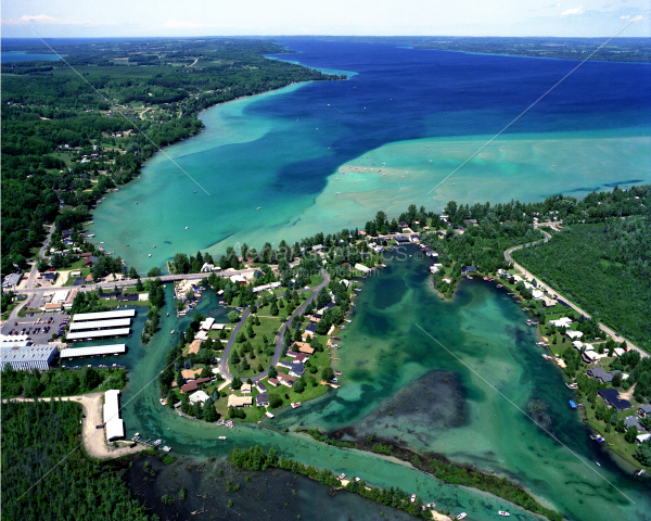 Torch Lake (South End) in Antrim County, Michigan